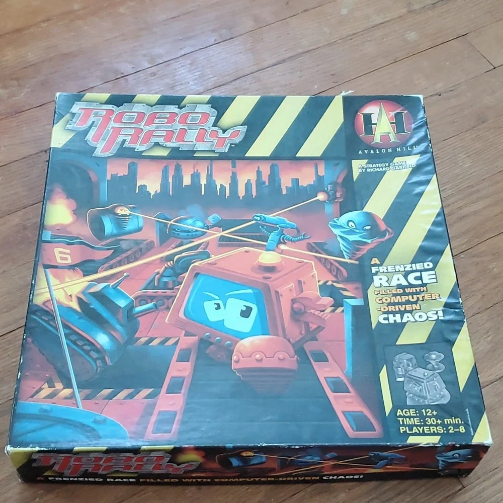 Original Avalon Hill Robo Rally Board Game - Picture 1 of 12